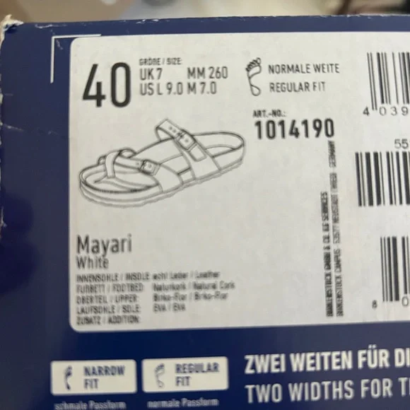 Birkenstock Mayari White Sandals - Picture 2 of 6